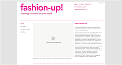 Desktop Screenshot of fashion-up.nl