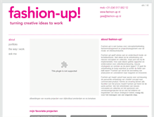 Tablet Screenshot of fashion-up.nl